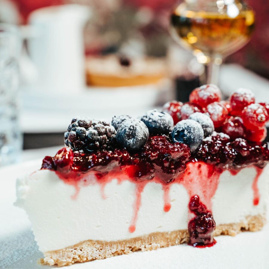 Cheesecake ai frutti di bosco