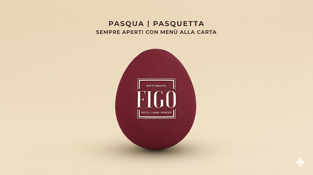 Pasqua e Pasquetta da Figo Talenti a Roma: pranzo e cena alla carta